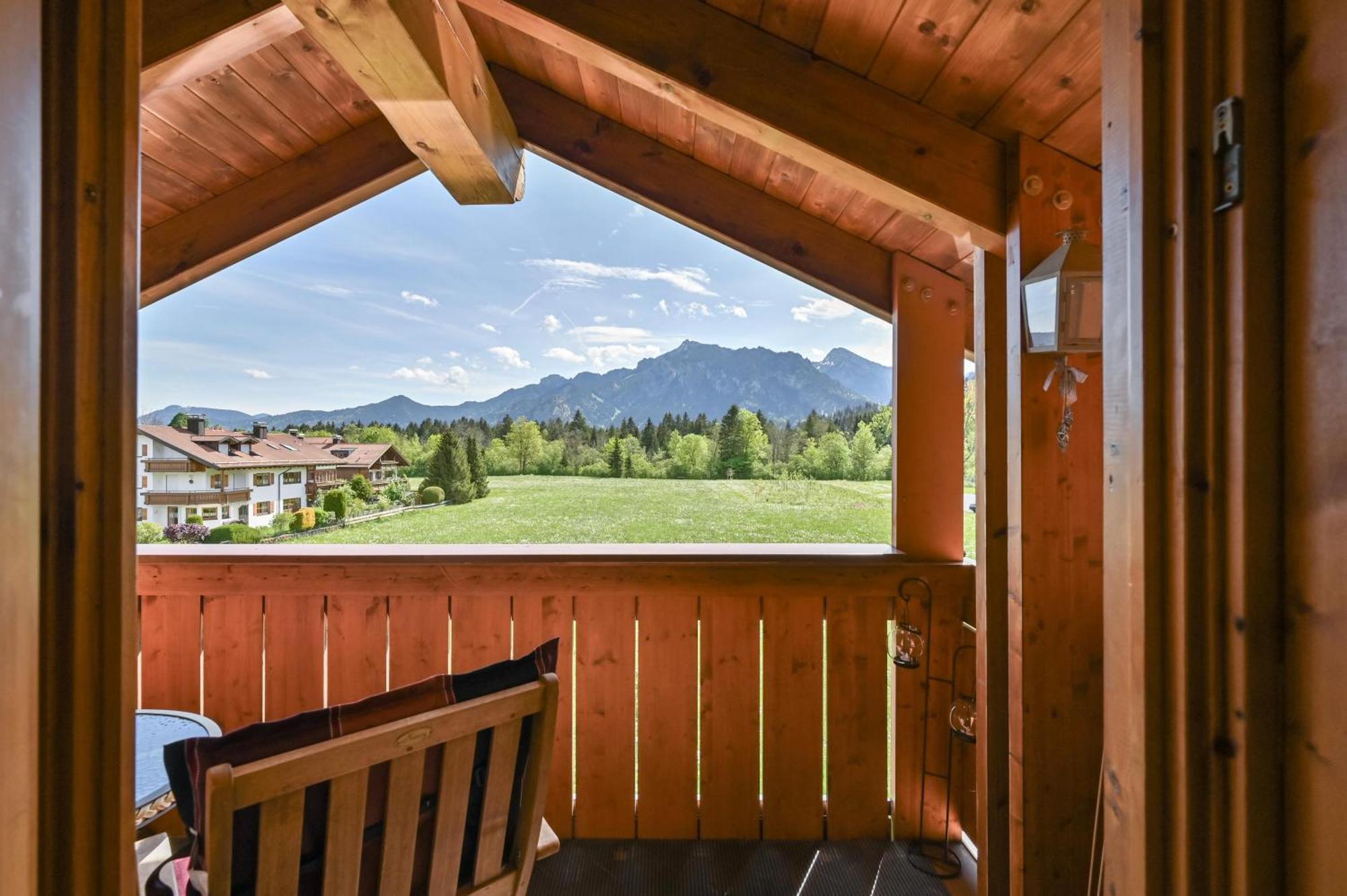 Chalet Im Haus Schlossblick Фюссен Екстер'єр фото