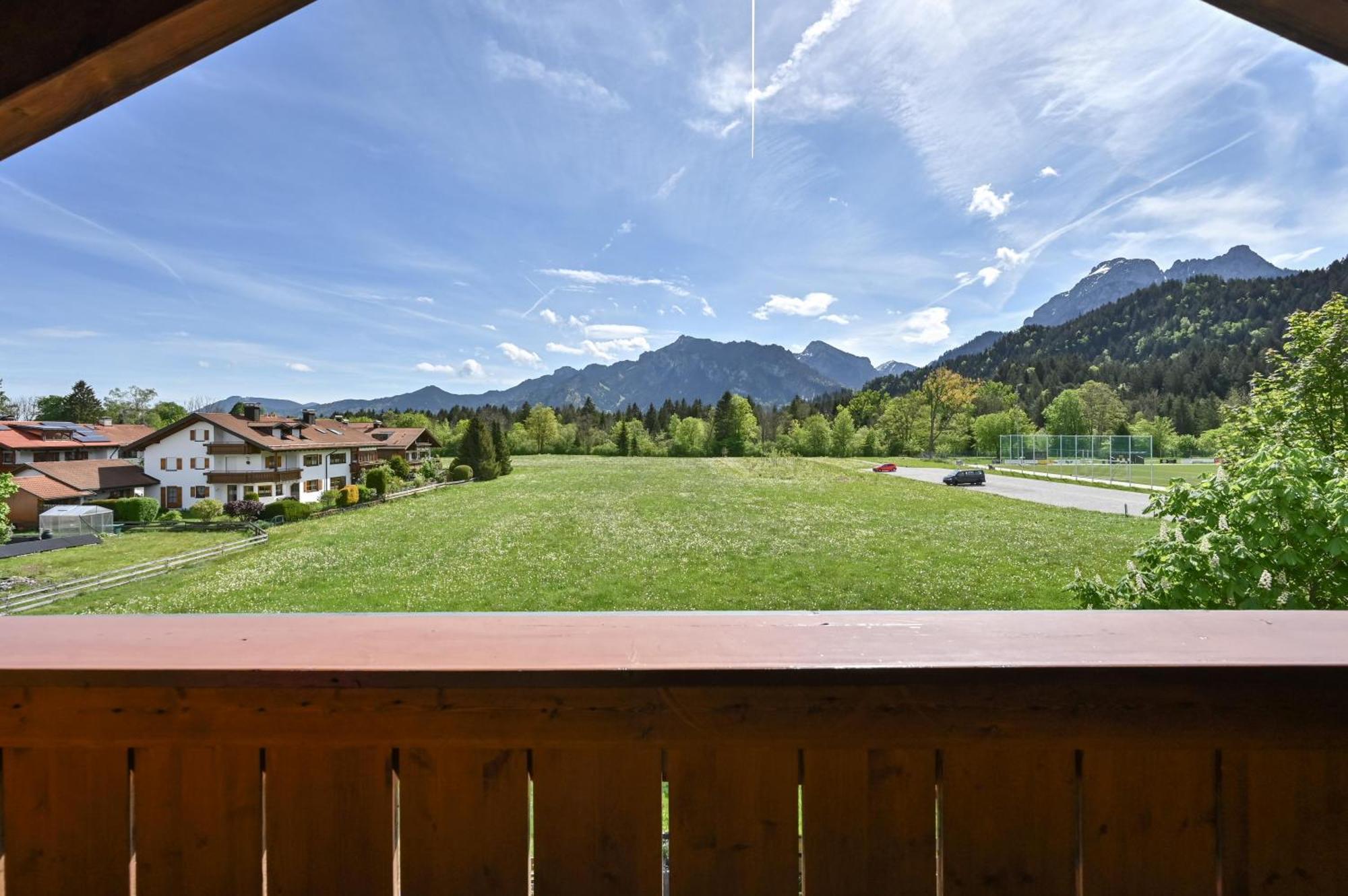Chalet Im Haus Schlossblick Фюссен Екстер'єр фото